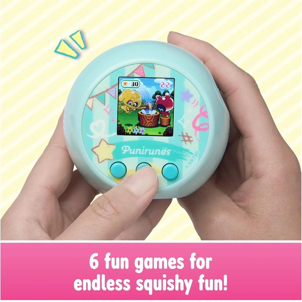 Punirunes, Interactive Digital Toy with 55 Squishy Characters Inside.